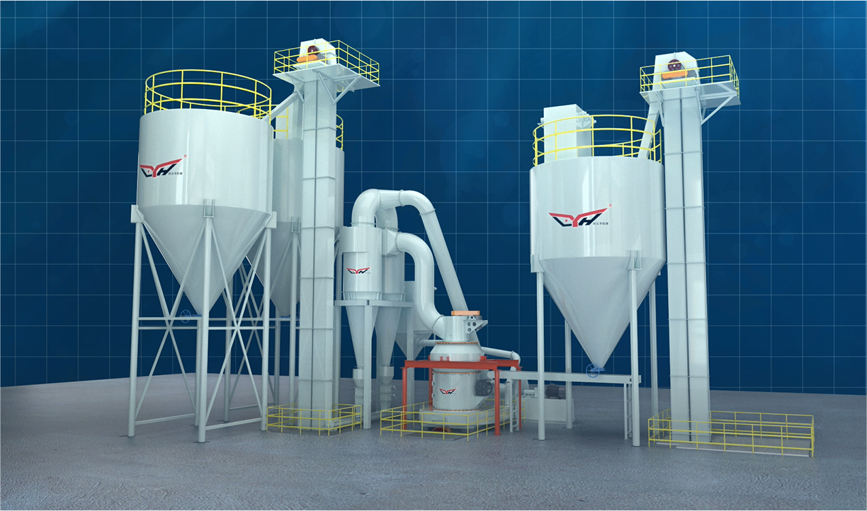 Lyh998 4 ลูกกลิ้ง Raymond Grinding Pendulum Mill